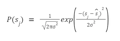 شکل ۳: فرمول مدل افت مسیر لگاریتمی (Log-Distance Path Loss)
